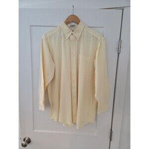 #140 LL Bean, RN#71341, 100% Cotton Buttoned Down, Yellow 17 (XL) 33